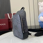 Gucci Jumbo GG crossbody bag ‎766937 in gray leather - Default Title - View 2