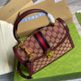 Gucci Ophidia small GG top handle bag ‎‎‎�?51055 Red