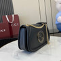 Gucci Blondie small shoulder bag in black leather 815715 - Default Title - View 2