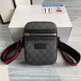 Gucci 682357 GG Black messenger 598103 Black GG Supreme canvas - Default Title - View 1