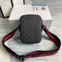 Gucci 682357 GG Black messenger 598103 Black GG Supreme canvas - Default Title - View 2