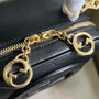 Gucci Blondie top handle bag in black leather �?44434