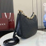 Gucci GG Emblem medium shoulder bag 820453 in black GG leather - Default Title - View 2