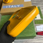 Gucci 637091 Jackie 1961 mini shoulder bag Yellow leather