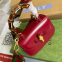 Gucci 686864 Bamboo 1947 mini top handle bag Red - Default Title - View 7