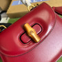Gucci 686864 Bamboo 1947 mini top handle bag Red - Default Title - View 5