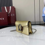 Gucci Dionysus Super Mini Bag 476432 Gold Leather