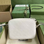 Gucci Blondie small shoulder bag in white leather 742360 - Default Title - View 2