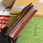 Gucci ‎723787 GG Matelassé chain wallet Brown leather - Default Title - View 6