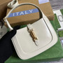 Gucci 637091 Jackie 1961 mini shoulder bag White leather - Default Title - View 1