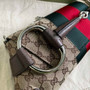 Gucci Horsebit Chain medium shoulder bag �?64255 in Brown leather