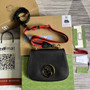 Gucci 699210 Blondie medium bag black leather