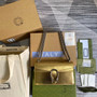 Gucci 499623 Dionysus GG small shoulder bag gold leather