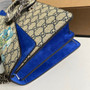 Gucci 400249 Dionysus small GG shoulder bag flower blue - Default Title - View 3