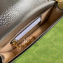 Gucci 696817 Diana mini bag with bamboo Silver leather - Default Title - View 9