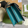Gucci 400249 Dionysus small shoulder bag blue green