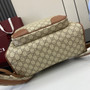 Gucci GG Emblem medium backpack �?21159 in beige and dark