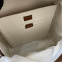 Gucci GG Emblem medium backpack �?21159 in beige and dark