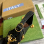 Gucci 675799 Jackie 1961 lizard mini bag Black
