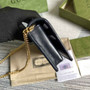 Gucci �?21892 Horsebit 1955 wallet with chain purple