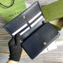 Gucci �?21892 Horsebit 1955 wallet with chain purple