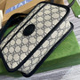 Gucci ‎658572 Mini bag with Interlocking G blue leather - 8.9"W x 5.5"H x 2.8"D / blue - View 6