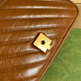 Gucci 443497 GG Marmont small matelassé shoulder bag Brown