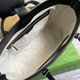 Gucci ‎631685 GG Matelassé leather medium tote black leather - Default Title - View 9