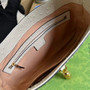 Gucci �?36709 Jackie 1961 small shoulder bag ostrich beige leather