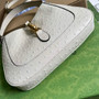 Gucci ‎636709 Jackie 1961 small shoulder bag ostrich beige leather - Default Title - View 6