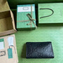 Gucci Jumbo GG pouch in black leather 739490 In Black leather - Default Title - View 9