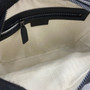 Gucci GG Emblem medium crossbody bag, 821160 in black fabric