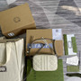 Gucci 634936 GG Marmont mini shoulder bag Beige