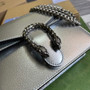 Gucci ‎‎421970 Dionysus leather mini bag silver leather - Default Title - View 5