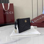 Gucci GG Marmont key case in black leather 837747 - Default Title - View 2