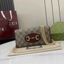 Gucci Horsebit 1955 wallet on chain, 621892 in GG wine red Supreme