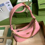 Gucci 731817 Aphrodite small shoulder bag in Pink leather - Default Title - View 6