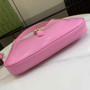 Gucci Jackie small shoulder bag in pink patent leather 782849 - Default Title - View 4