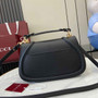 Gucci Blondie small top handle bag in black leather 815714