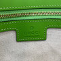 Gucci Blondie small top handle bag in green leather 815714