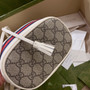 Gucci ‎‎�?50620 Ophidia mini GG bucket bag white blue