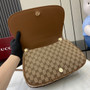 Gucci Blondie medium top handle bag 815716 in dark brown GG canvas - Default Title - View 6