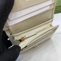 Gucci Horsebit 1955 card case wallet, 621887 in beige leather