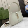 Gucci Jackie small shoulder bag in beige leather 782849