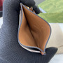 Gucci GG Emblem card case with strap 819121 beige and dark brown fabric - Default Title - View 5