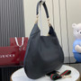 Gucci B large shoulder bag, 820169 in black leather