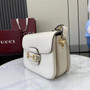 Gucci Horsebit 1955 Aura small shoulder bag, 847063 white leather - Default Title - View 6