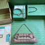 Gucci Horsebit Chain medium shoulder bag �?64255 in light pink leather
