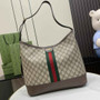 Gucci Ophidia GG medium shoulder bag 781392 brown leather - Default Title - View 1