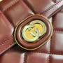 Gucci Deco mini shoulder bag in dark red leather 741457 - Default Title - View 5